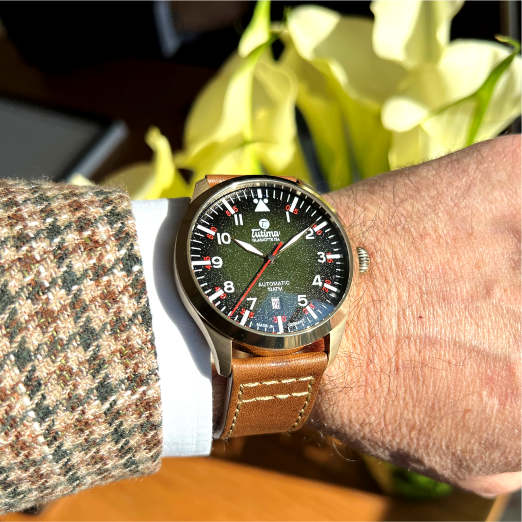 „Flieger Automatic Bronze“ von Tutima