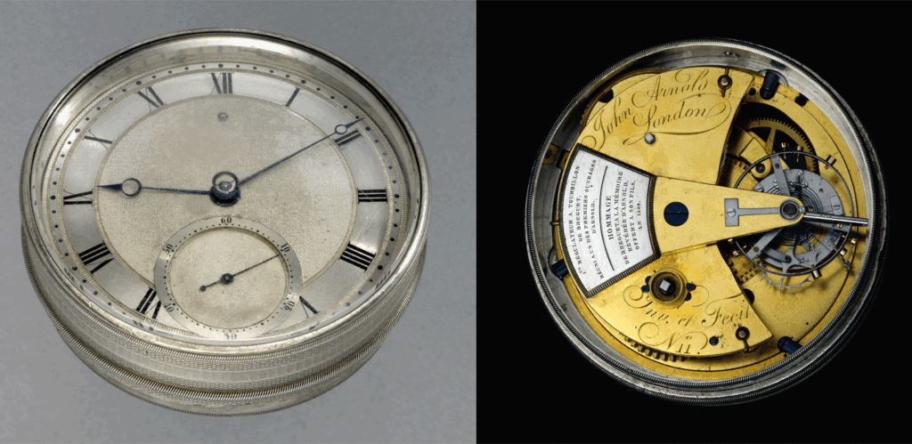 Erstes Tourbillon von Louis-Abraham Breguet