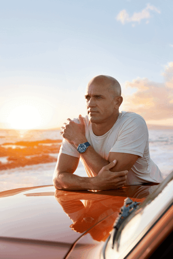 Kelly Slater, Mitglied der Breitling Surfer Squad
