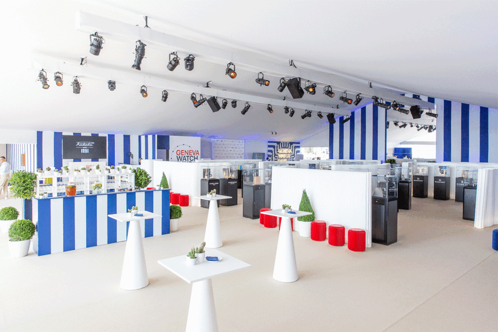 Geneva Watch Days Pavillon am Genfer See