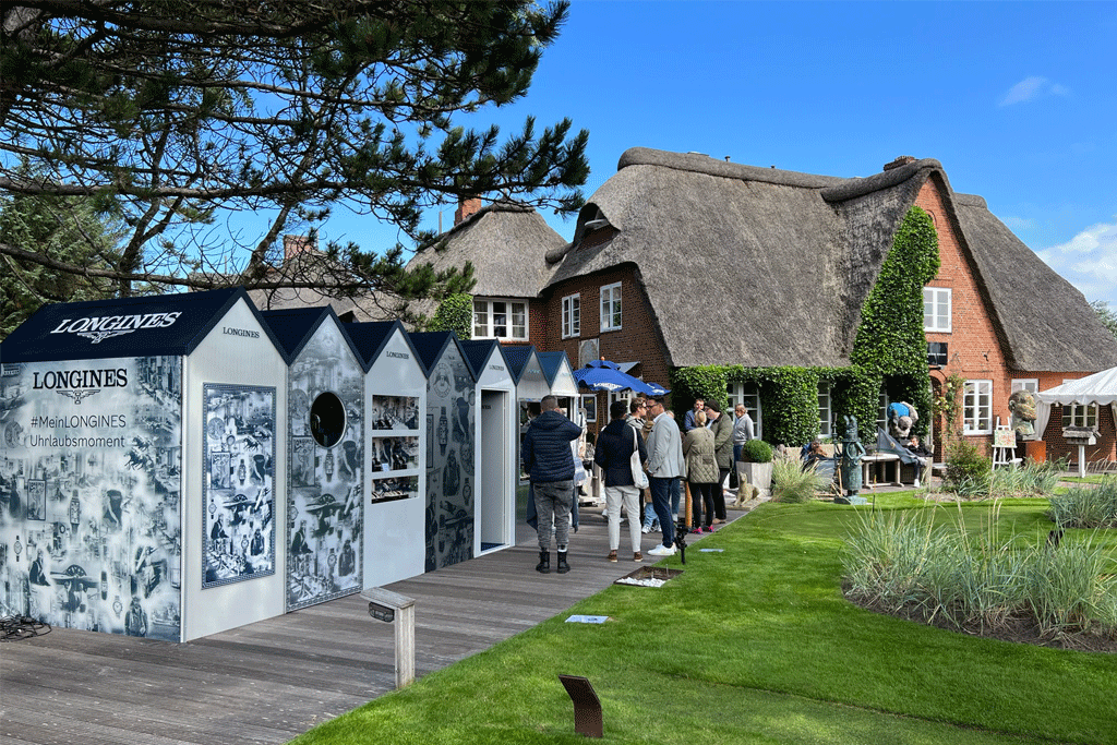 Longines Pop-Up auf Sylt