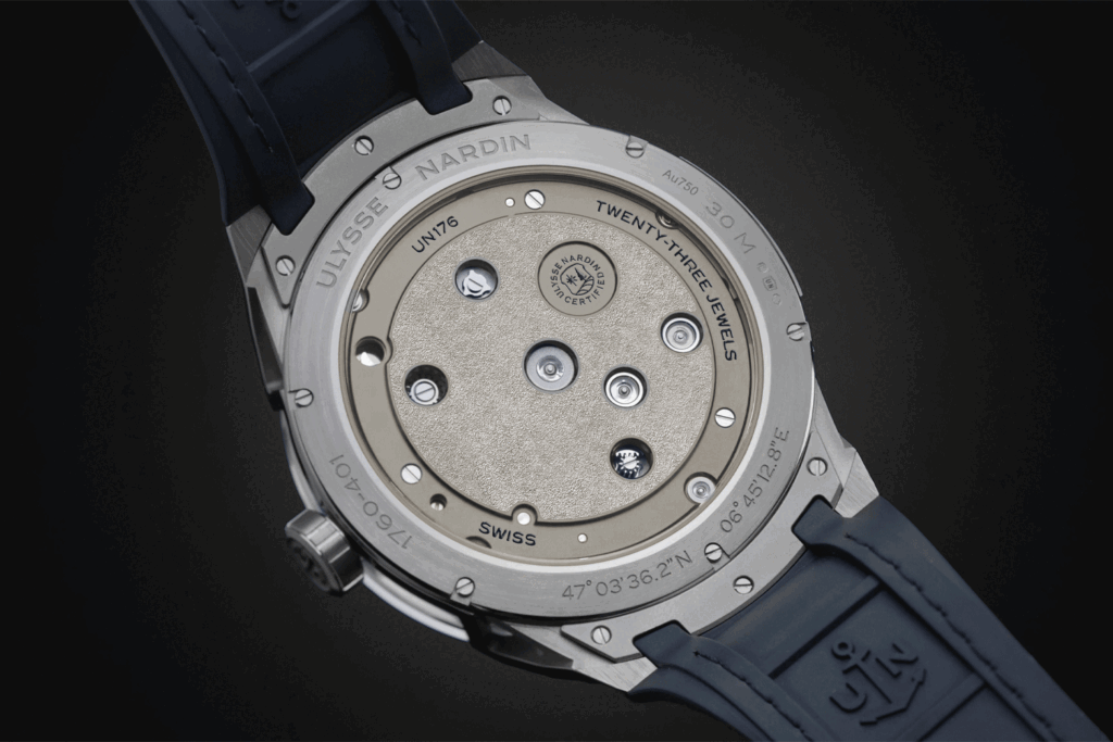 „Blast [Free Wheel Maillechort von Ulysse Nardin