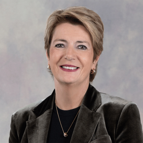 Schweizer Bundespräsidentin Karin Keller-Sutter