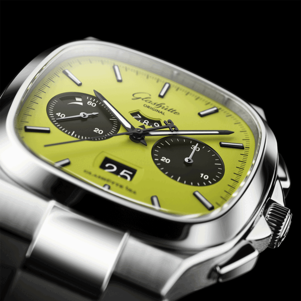 „Seventies Chronograph Panoramadatum“ von Glashütte Original