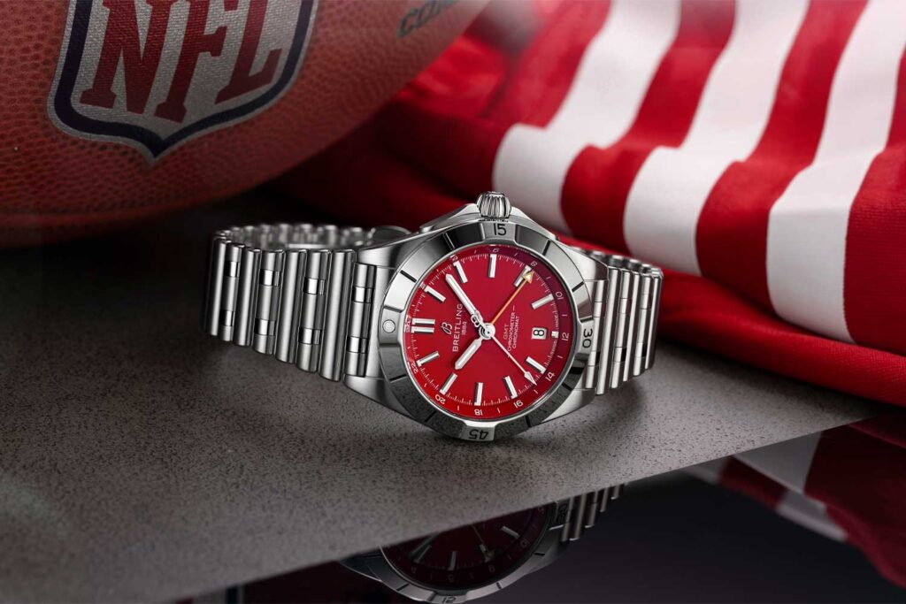 Chronomat Automatic GMT 40 NFL Team Editions von Breitling