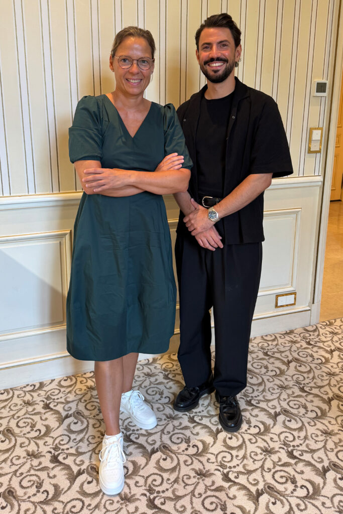 Antje Heepmann und Pablo Widmer