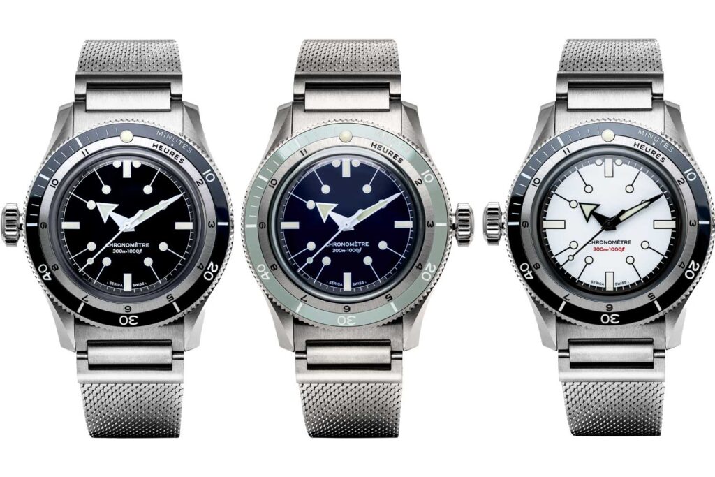 Diving chronometer 5303 from Serica
