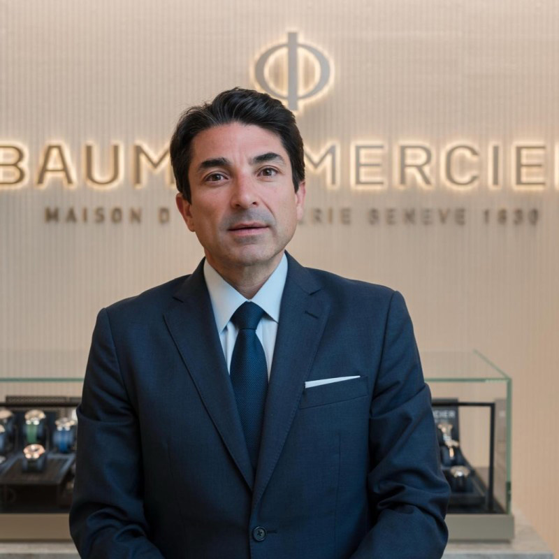 Michael Guenoun, CEO von Baume & Mercier