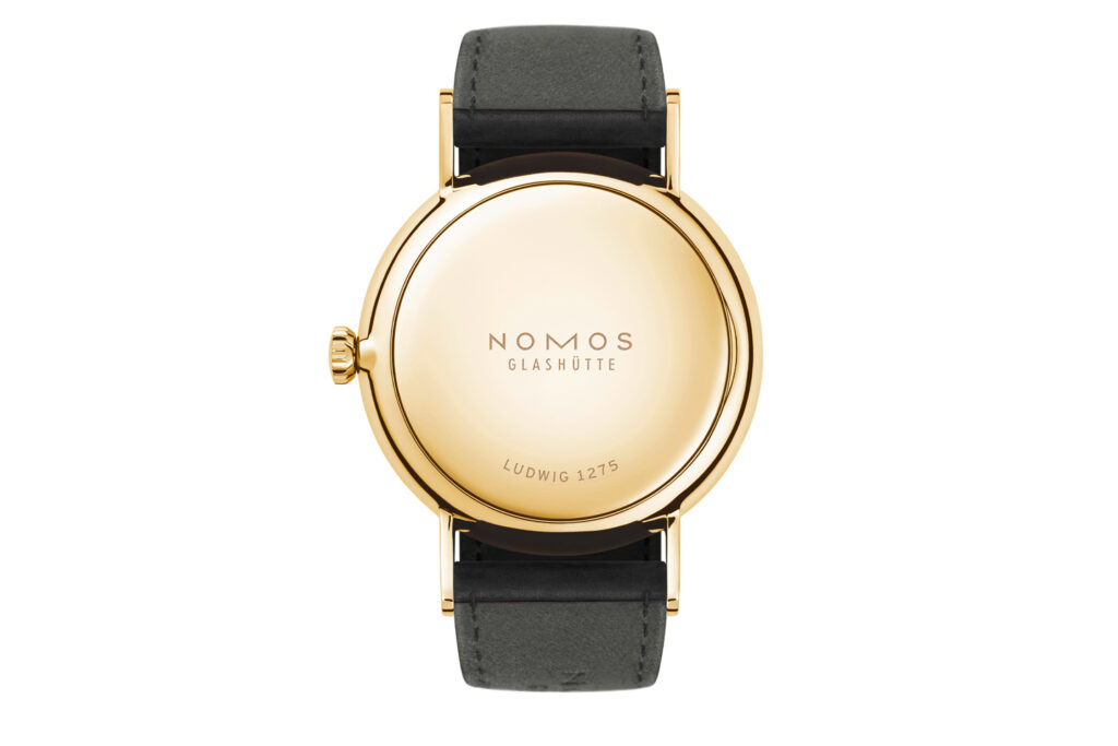Ludwig Gold neomatik von Nomos Glashütte