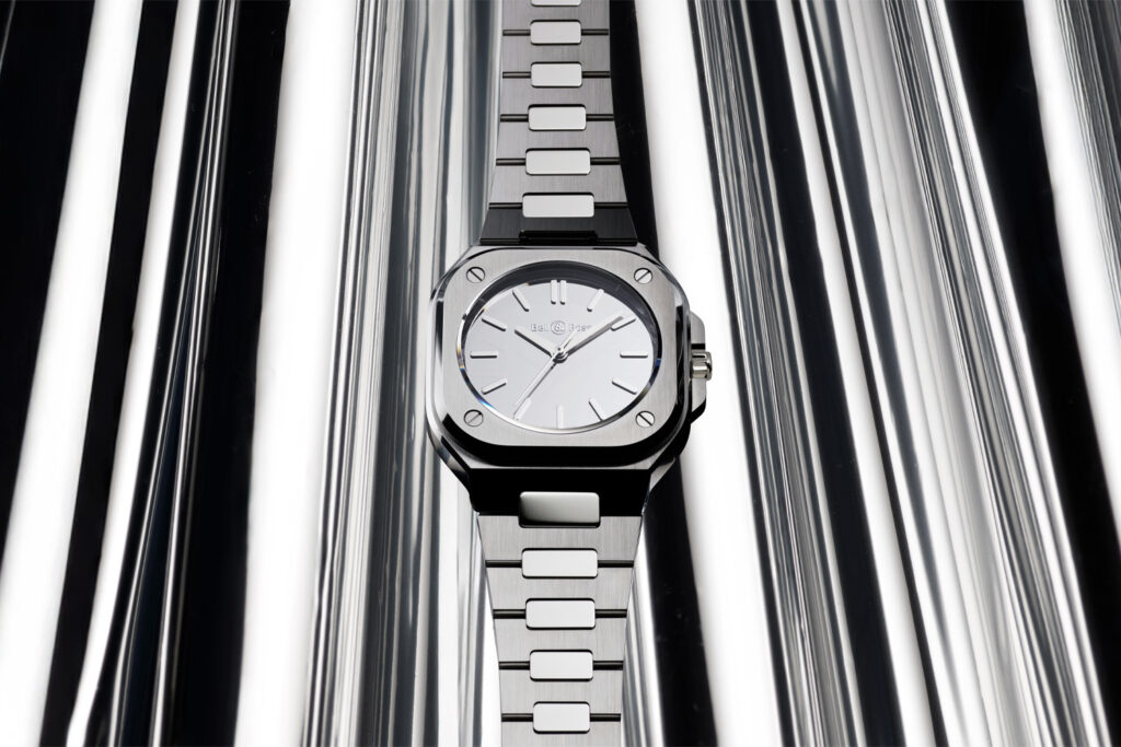 BR-05 Mirror Steel von Bell & Ross mit Edelstahlarmband