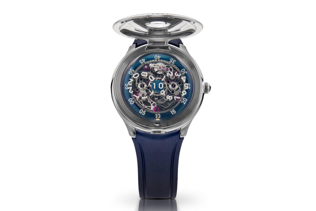 Time Jumper von Czapek geöffnet Edelstahl