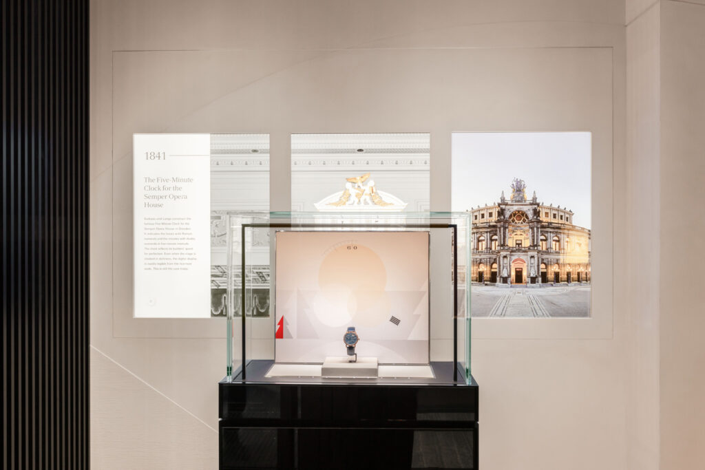 A glimpse inside the new flagship boutique of A. Lange & Söhne in London