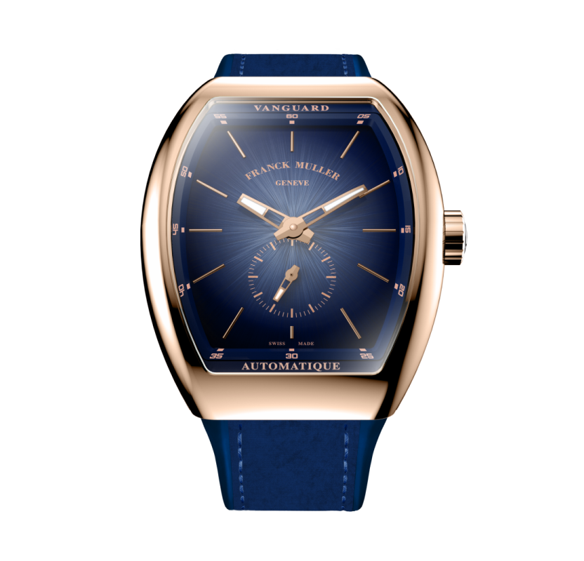 Eine Uhr von Franck Muller Vanguard Sfumato Slim