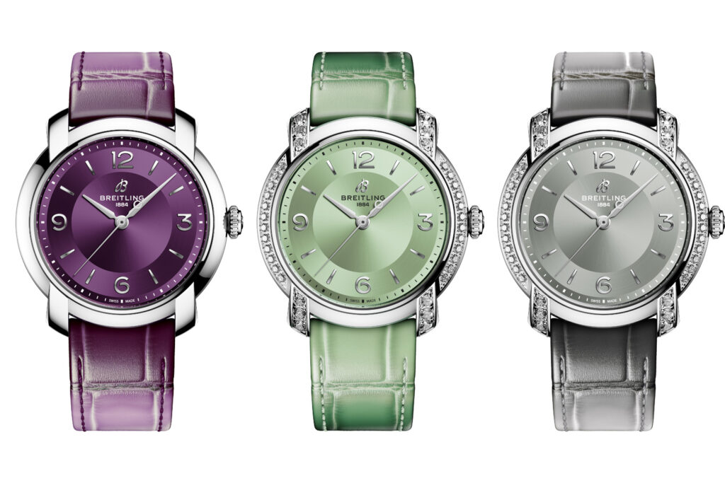 3 Breitling models: Lady Premier