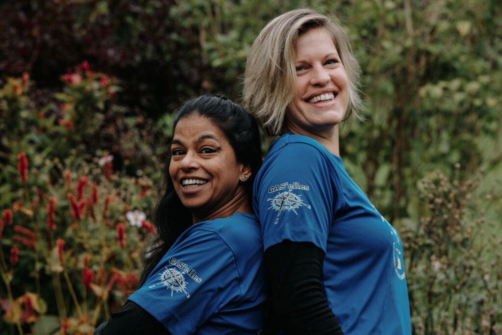 Sheeba und Alexa vom Team GAS'elles