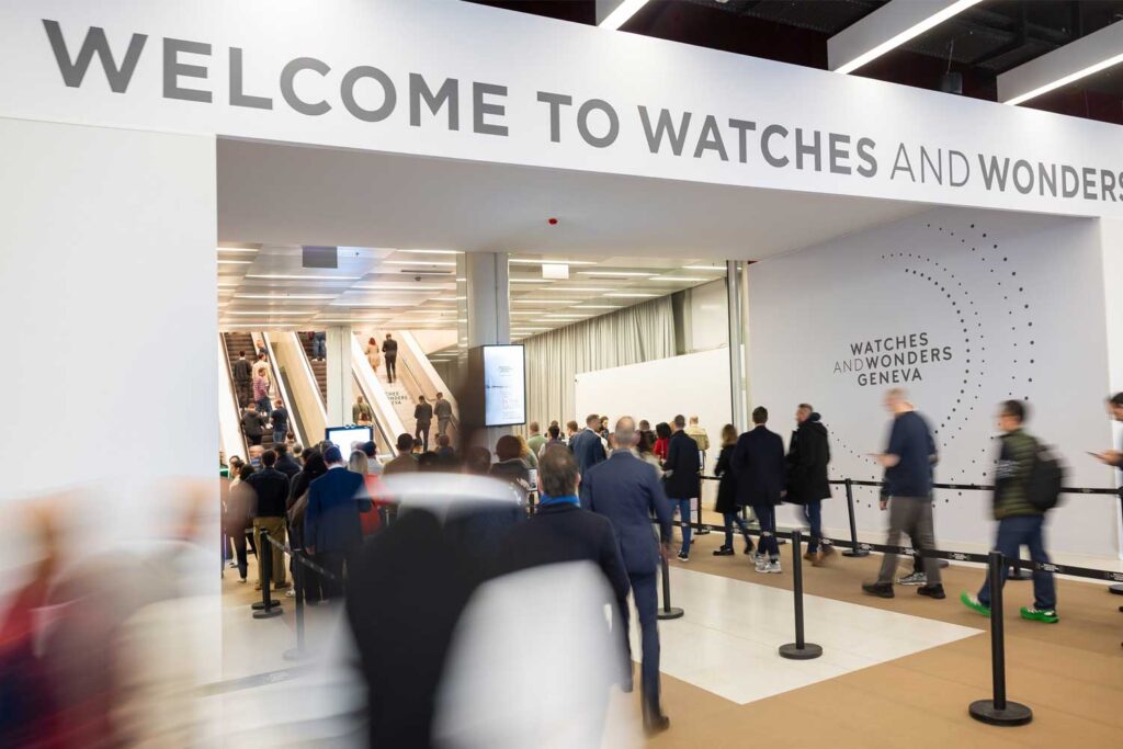 Eingangsbereich Watches & Wonders Geneva