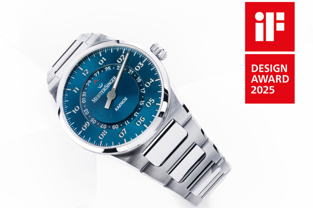 Kaenos von MeisterSinger mit iF Design Award Logo