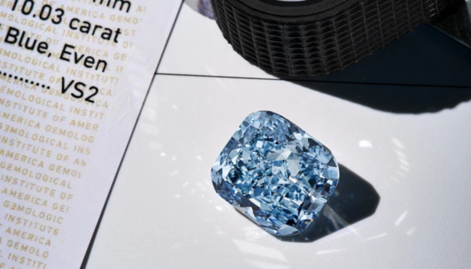 Sotheby's Mediterranean Blue Diamant
