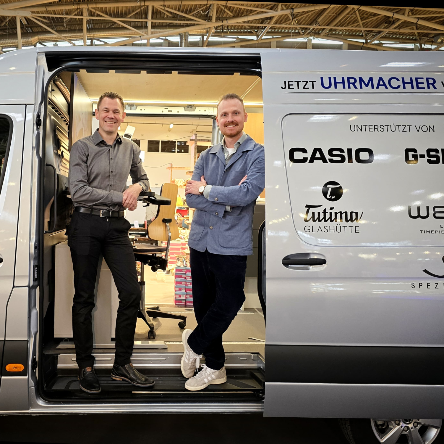 A workshop on wheels: How the mobile watchmaker inspires young people to take up an old craft