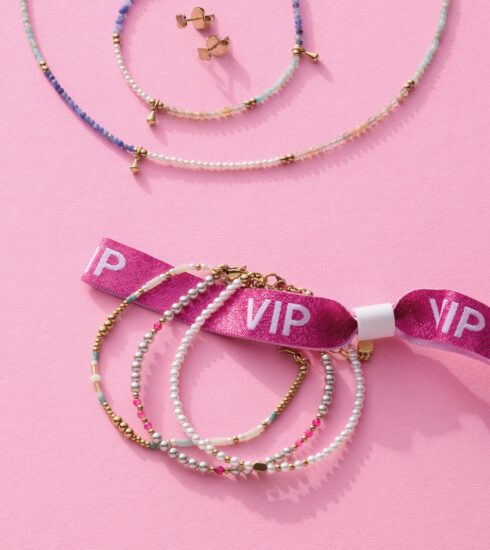 Trendiger Edelstahlschmuck mit Imitationsperlen von Leonardo Ciao. © Leonardo