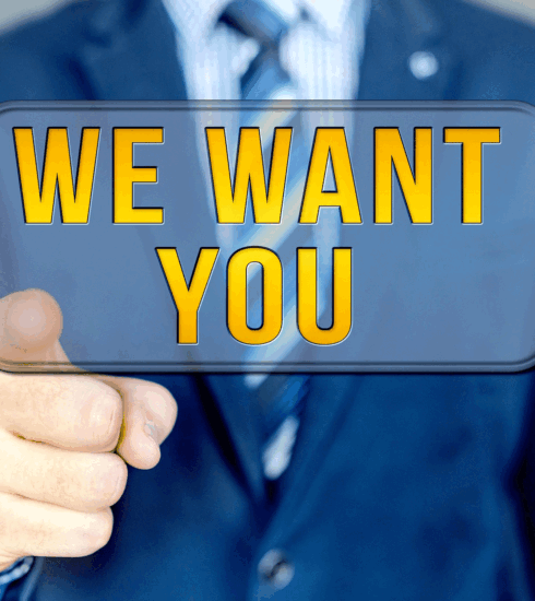 We want you