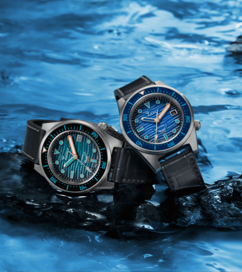 Taucheruhr von Squale blau