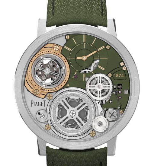 Zifferblatt der Altiplano Ultimate Concept Tourbillon von Piaget