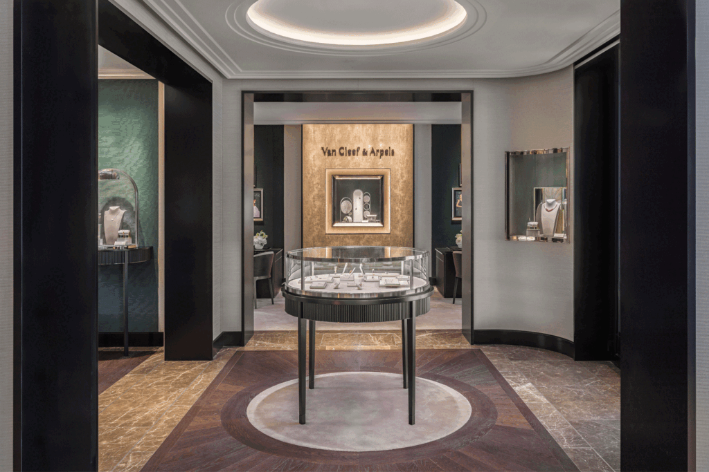 Boutique von Van Cleef & Arpels in Frankfurt am Main