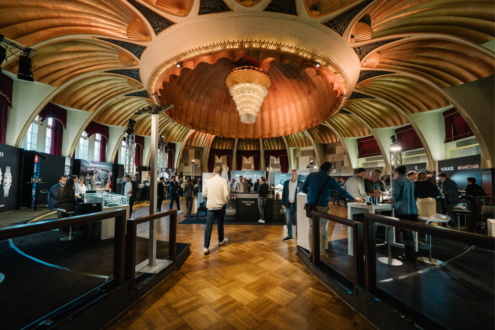 Blick in den Rheingoldsaal der Rheinterrasse Düsseldorf
