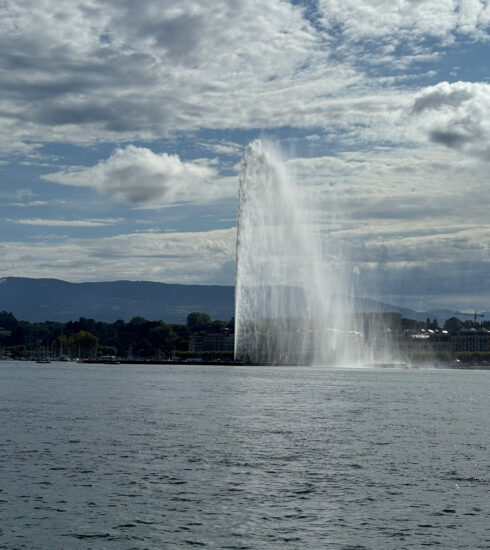 Jet d'eau Fontäne Genf