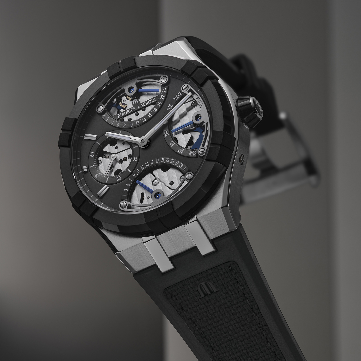 Traditionelle Komplikation, modern interpretiert: Maurice Lacroix präsentiert die Aikonic Master Triple Retrograde