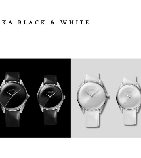 Black & White Elka Watch