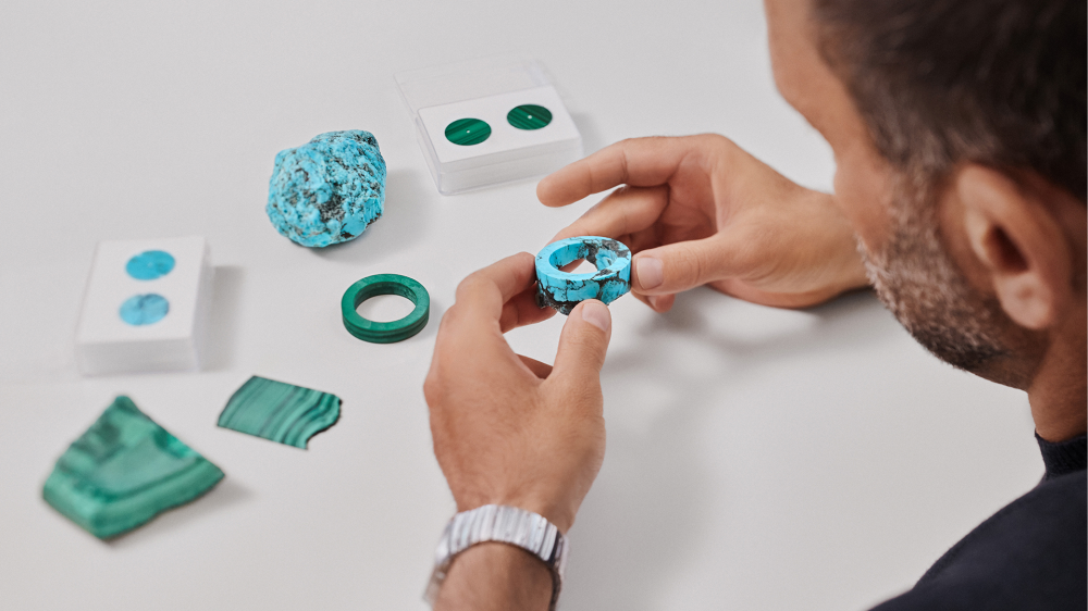 Auswahl der Materialen - Bild: (c) Louis Vuitton