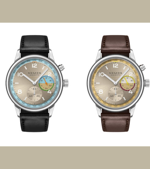 Club Sport neomatik Weltzeit-Modelle Roam und Reverie von Nomos Glashütte