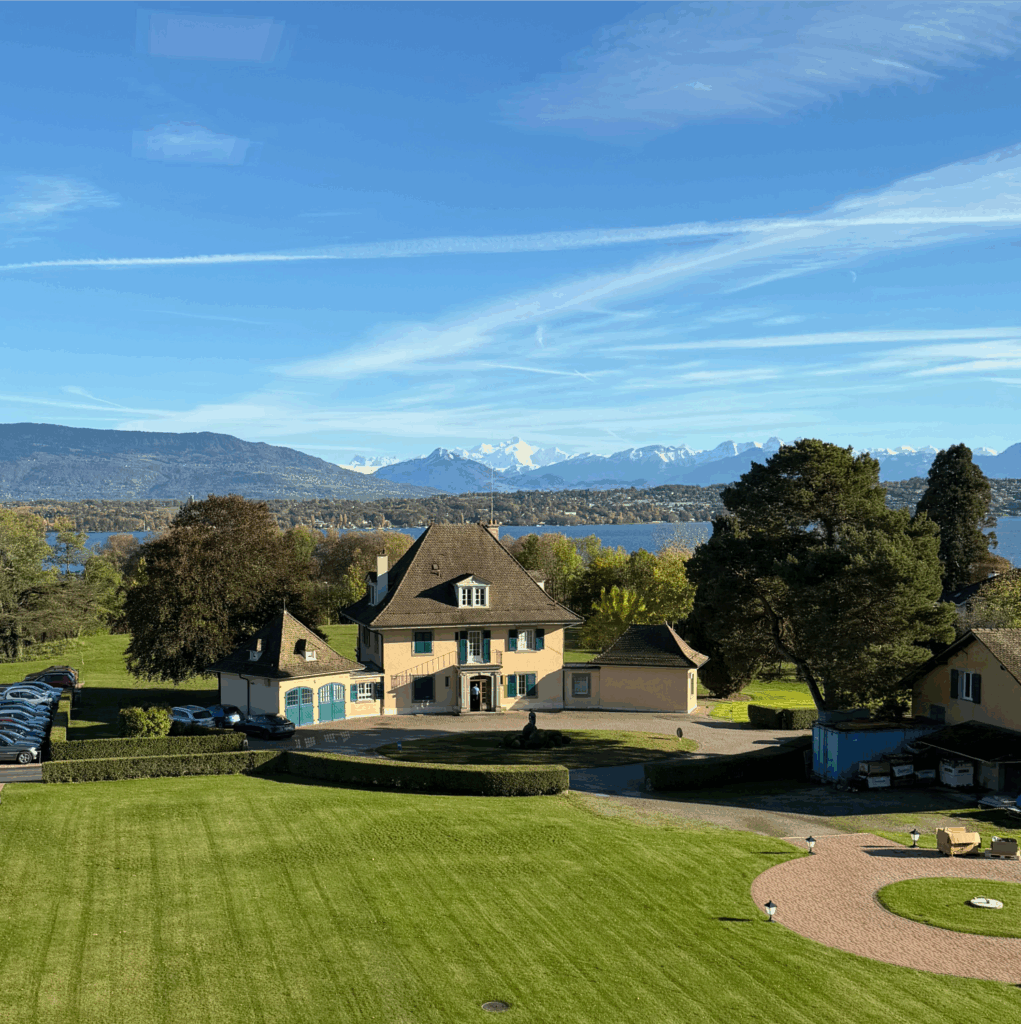 Blick auf den Mont Blanc