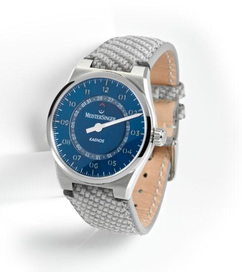 Kaenos Open Date by MeisterSinger with textile band