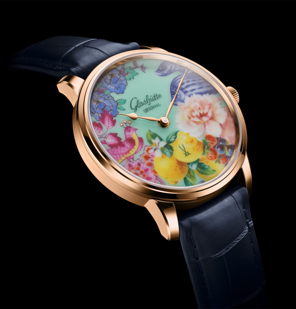 Glashütte Original x Meissen: Senator Meissen