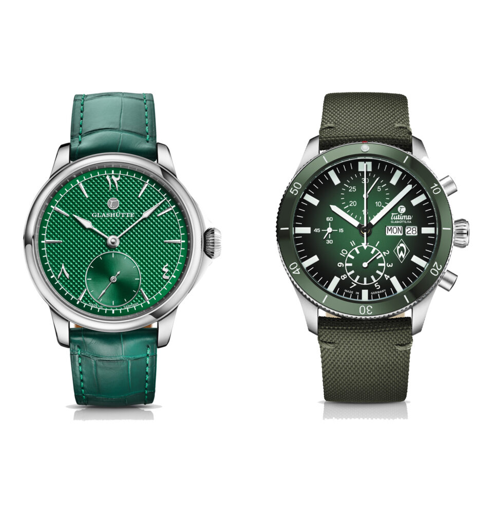 Tutima Glassworks: Patria and Grand Flieger Airport (Werder Bremen)