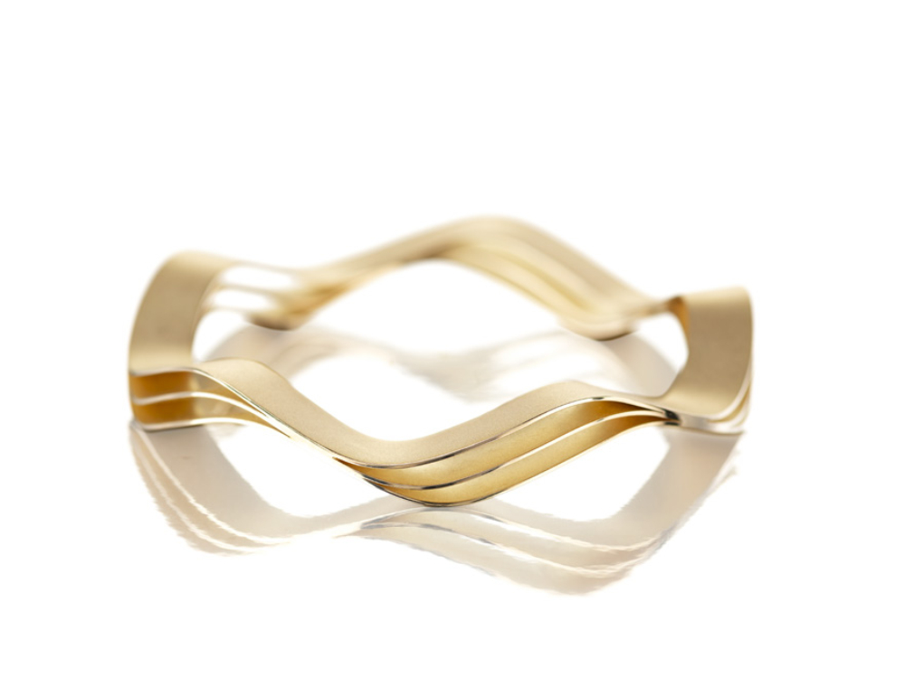 Annelie Fröhling - Armreif Wellenspiel