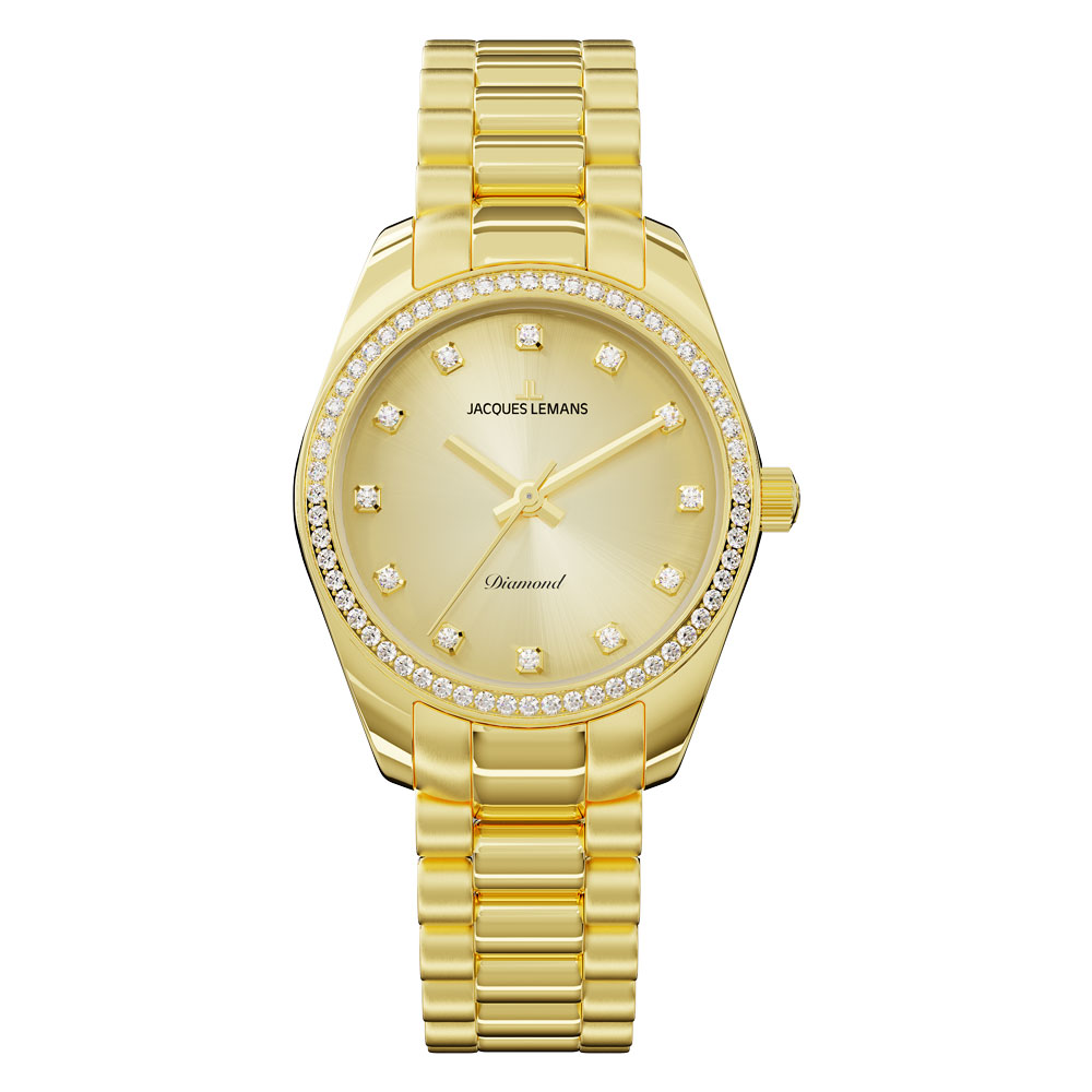 Diamantuhr von Jacques Lemans