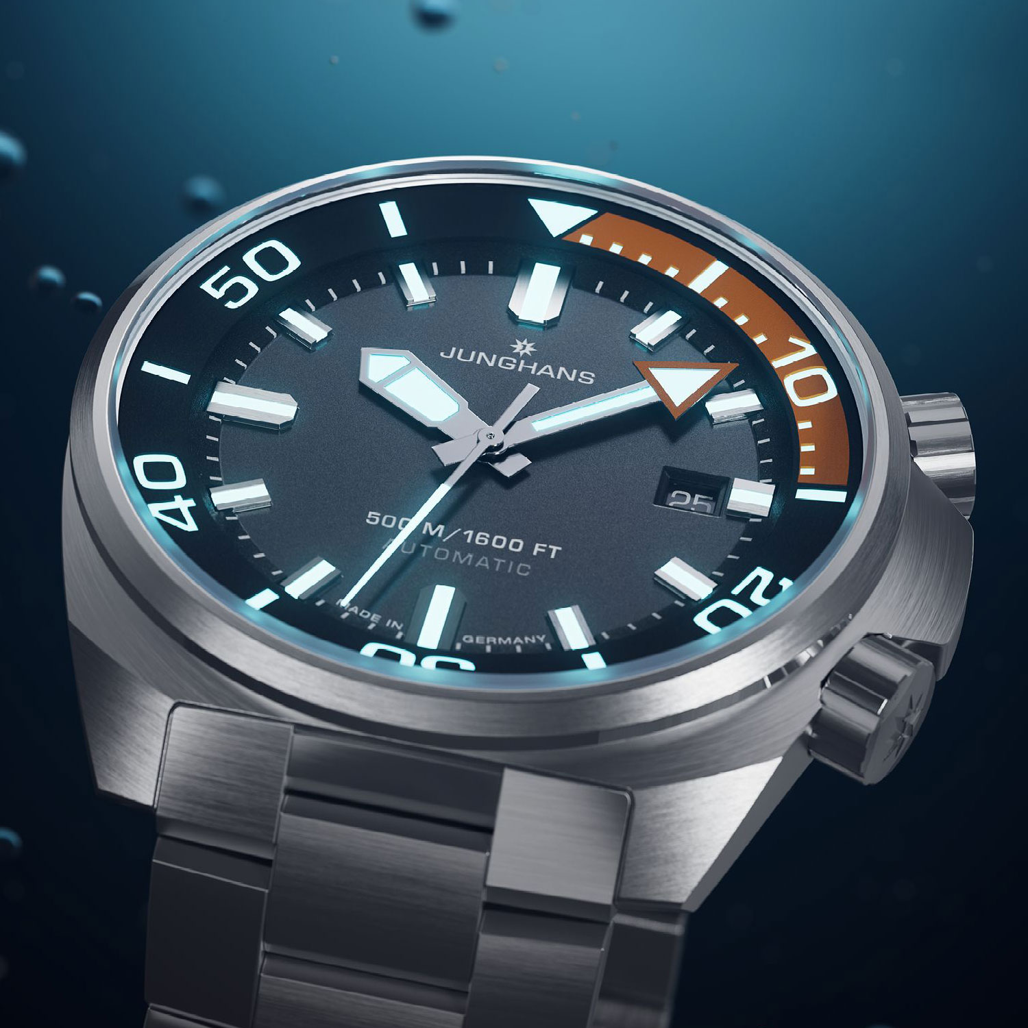Down into the depths – Aquaris by Junghans is serious about diving.