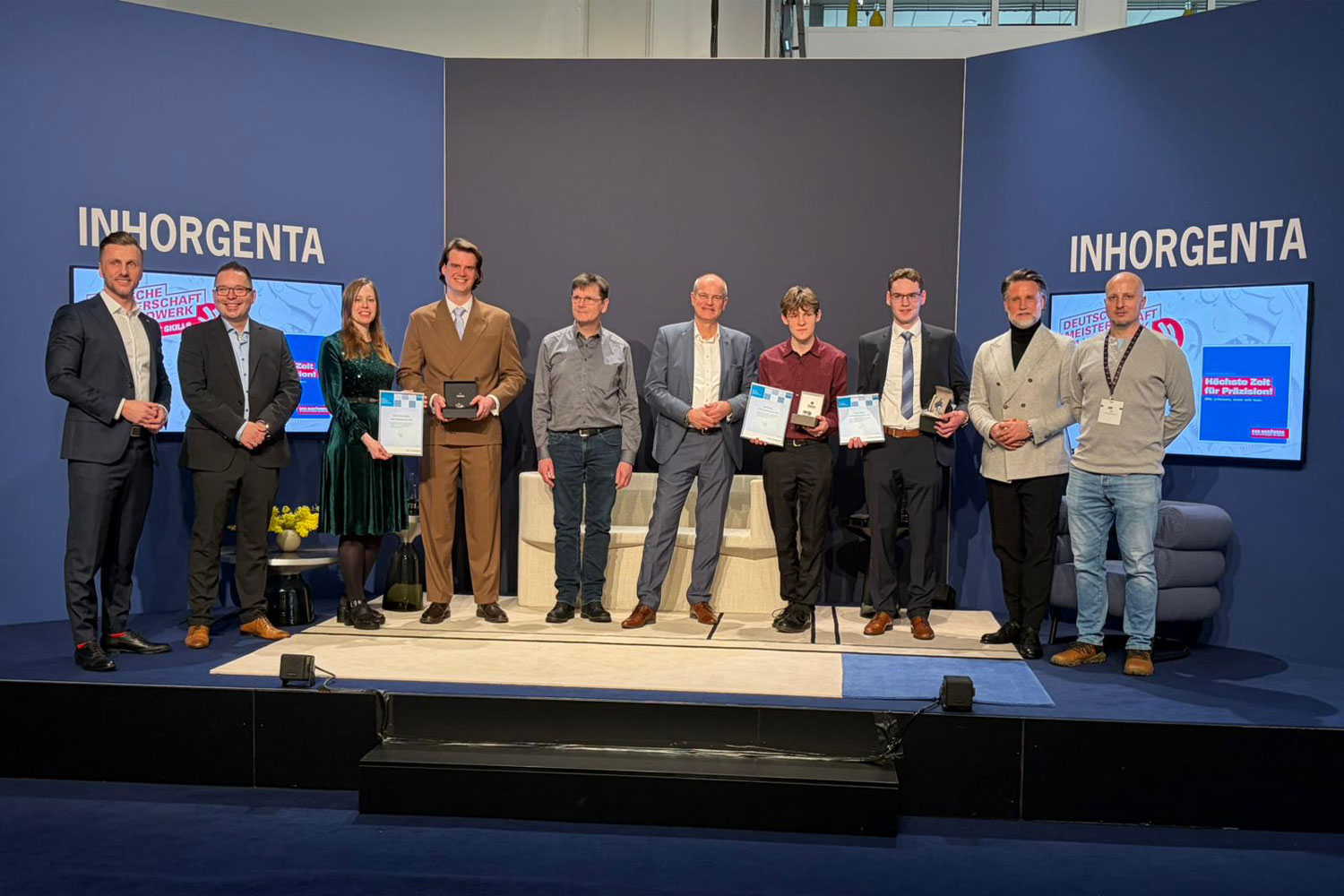 Preisträger 2026 der Deutschen Meisterschaft des Uhrmacherhandwerks