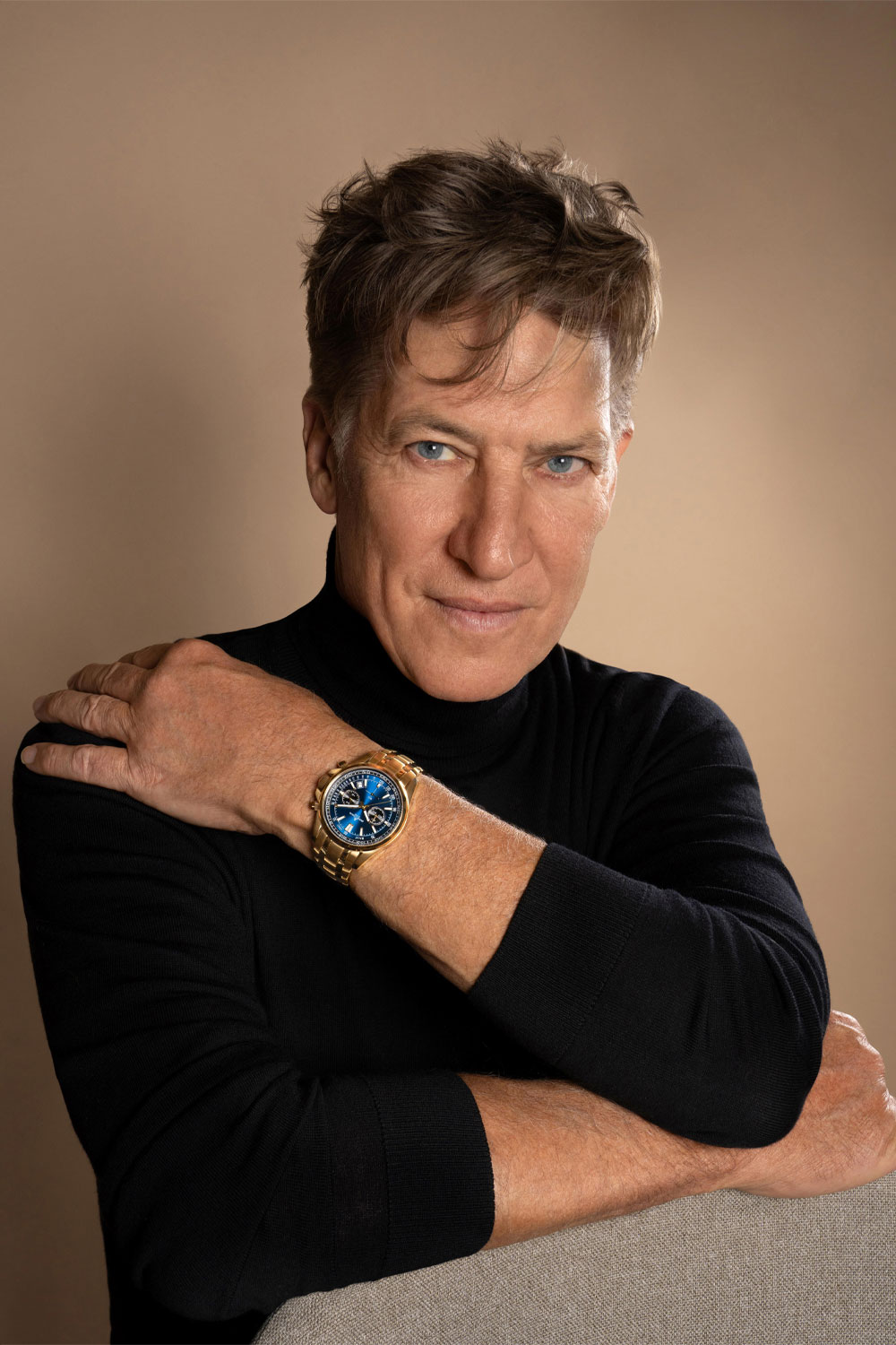 Tobias Moretti Trägt eine Uhr von Jacques Lemans