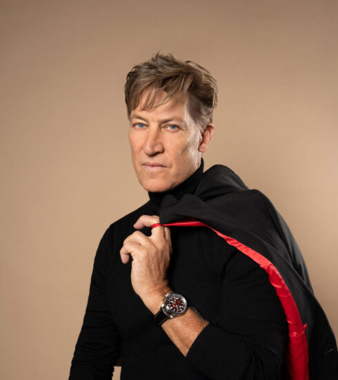 Tobias Moretti Trägt eine Uhr von Jacques Lemans