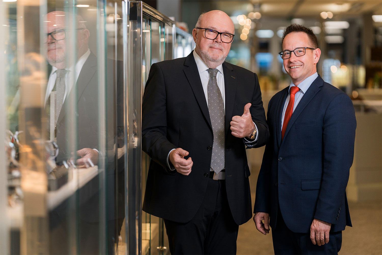 Uwe Staib und Guido Grohmann