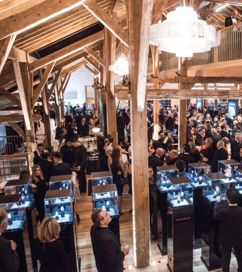 Blick in den Ausstellunngsraum der WPHH von Franck Muller