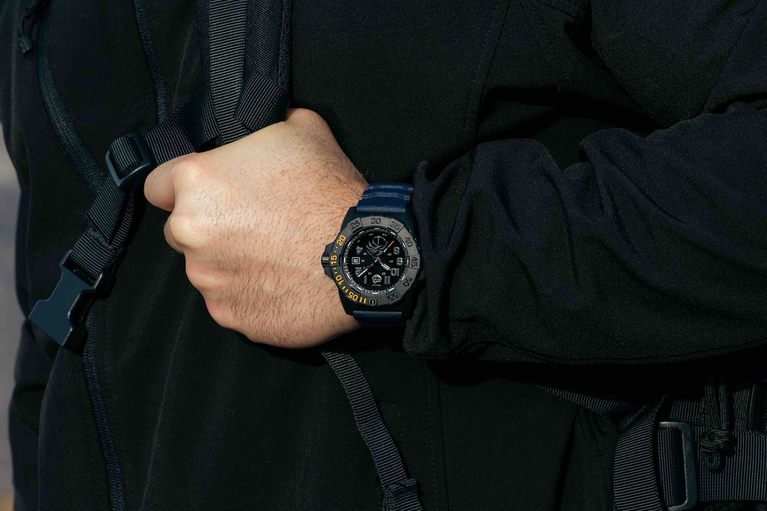 NSF 3500 The Guardian von Luminox, am Handgelenk