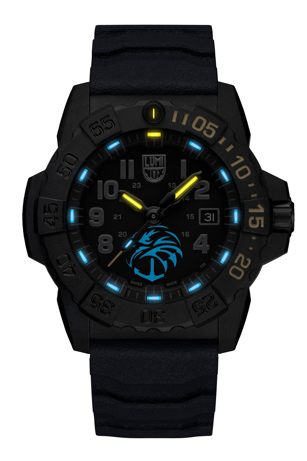 NSF 3500 The Guardian von Luminox, leuchtend