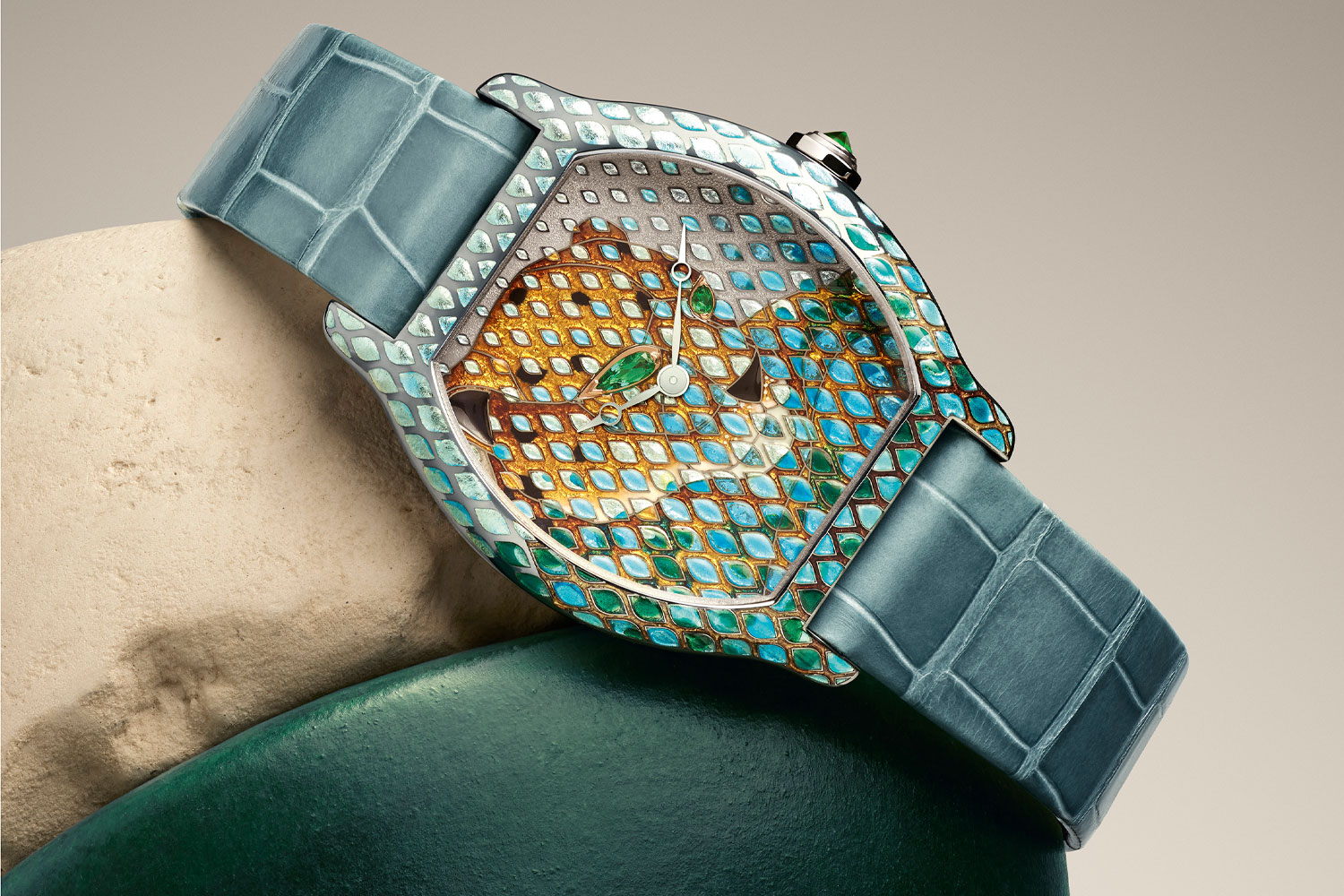 Tortue Panthère Métiers d’Art by Cartier