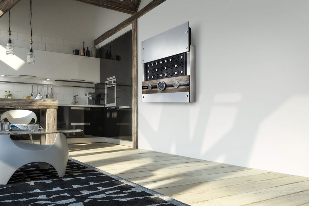 Rotalis 24 von Erwin Sattler an der wand